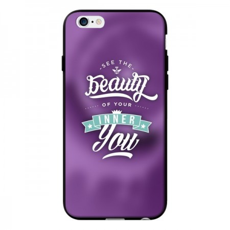 Coque Beauty Violet pour iPhone 6 - Javier Martinez Coque Beauty Violet pour iPhone 6 - Javier Martinez