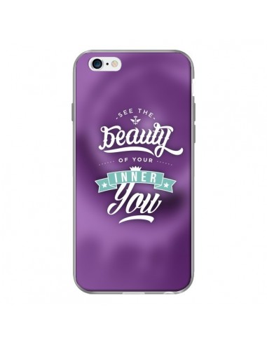 Coque Beauty Violet pour iPhone 6 - Javier Martinez