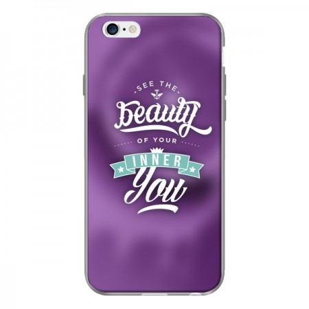 Coque Beauty Violet pour iPhone 6 - Javier Martinez Coque Beauty Violet pour iPhone 6 - Javier Martinez