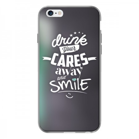 Coque Drink Gris pour iPhone 6 - Javier Martinez Coque Drink Gris pour iPhone 6 - Javier Martinez