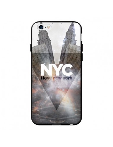 Coque I Love New York City Gris pour iPhone 6 - Javier Martinez
