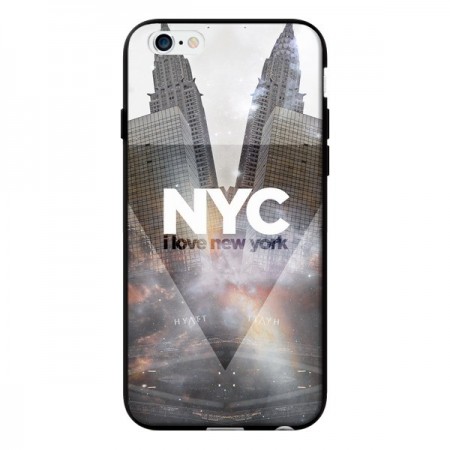 Coque I Love New York City Gris pour iPhone 6 - Javier Martinez
