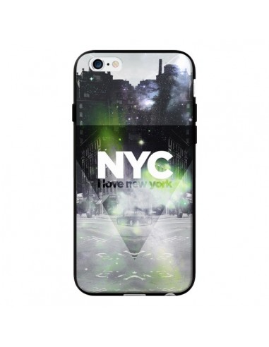 Coque I Love New York City Vert pour iPhone 6 - Javier Martinez