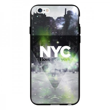 Coque I Love New York City Vert pour iPhone 6 - Javier Martinez Coque I Love New York City Vert pour iPhone 6 - Javier Martinez