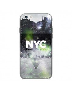 Coque I Love New York City Vert pour iPhone 6 - Javier Martinez 2