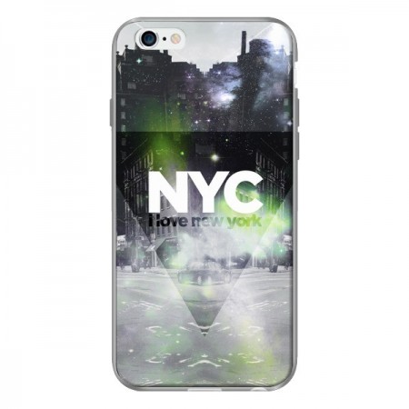 Coque I Love New York City Vert pour iPhone 6 - Javier Martinez Coque I Love New York City Vert pour iPhone 6 - Javier Martinez