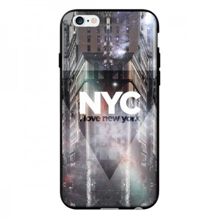 Coque I Love New York City Violet pour iPhone 6 - Javier Martinez Coque I Love New York City Violet pour iPhone 6 - Javier Martinez