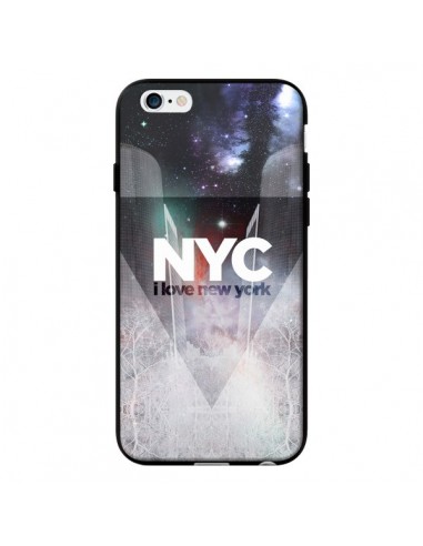 Coque I Love New York City Bleu pour iPhone 6 - Javier Martinez