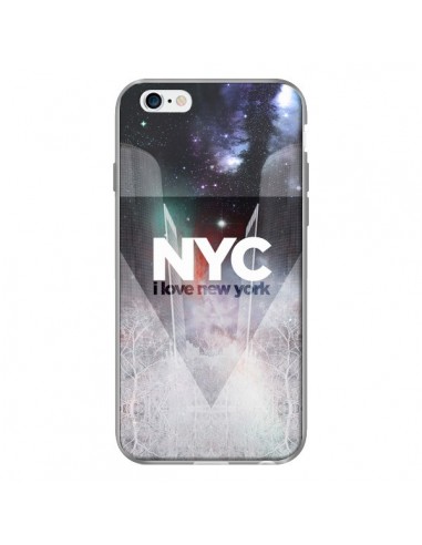 Coque I Love New York City Bleu pour iPhone 6 - Javier Martinez