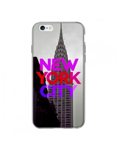 Coque New York City Rose Rouge pour iPhone 6 - Javier Martinez