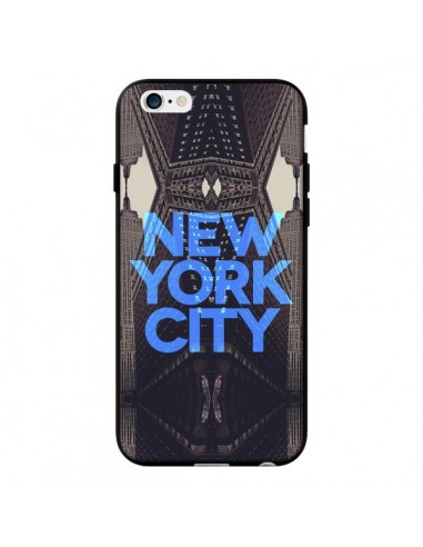 Coque New York City Bleu pour iPhone 6 - Javier Martinez