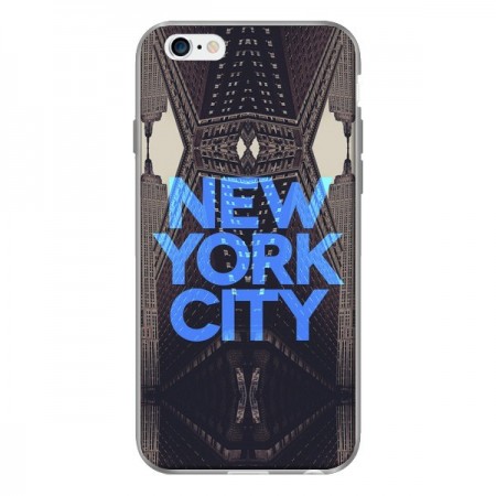 Coque New York City Bleu pour iPhone 6 - Javier Martinez Coque New York City Bleu pour iPhone 6 - Javier Martinez