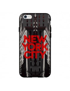 Coque New York City Rouge pour iPhone 6 - Javier Martinez