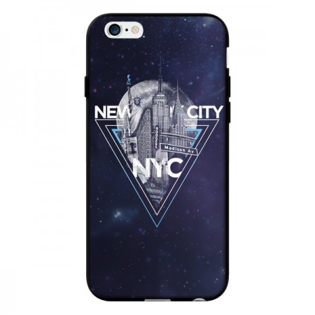 Coque New York City Triangle Bleu pour iPhone 6 - Javier Martinez Coque New York City Triangle Bleu pour iPhone 6 - Javier Martinez
