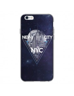 Coque New York City Triangle Bleu pour iPhone 6 - Javier Martinez 2