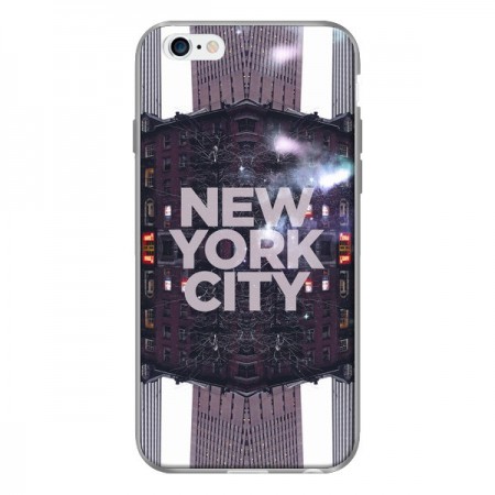 Coque New York City Violet pour iPhone 6 - Javier Martinez Coque New York City Violet pour iPhone 6 - Javier Martinez