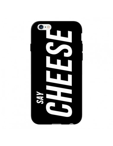 Coque Say Cheese Smile Noir pour iPhone 6 - Jonathan Perez