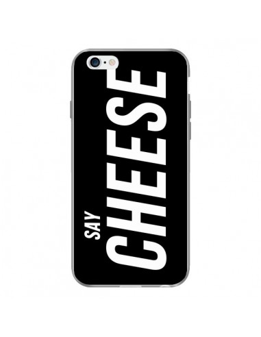 Coque Say Cheese Smile Noir pour iPhone 6 - Jonathan Perez