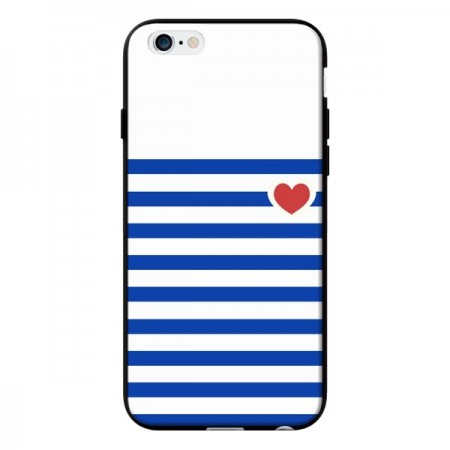 Coque Mariniere Coeur pour iPhone 6 - Jonathan Perez Coque Mariniere Coeur pour iPhone 6 - Jonathan Perez