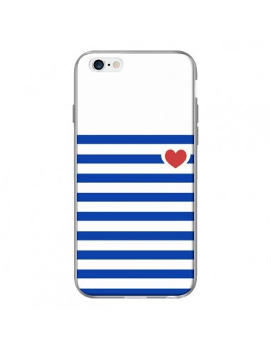 Coque Mariniere Coeur pour iPhone 6 - Jonathan Perez