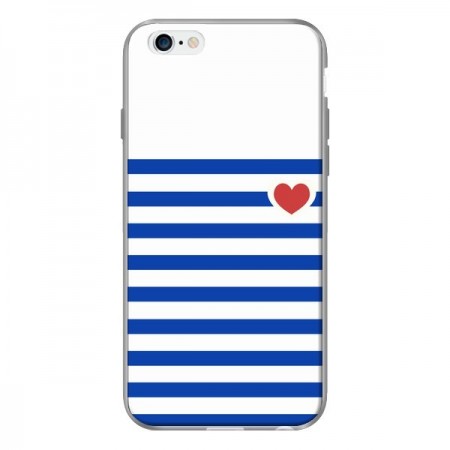 Coque Mariniere Coeur pour iPhone 6 - Jonathan Perez Coque Mariniere Coeur pour iPhone 6 - Jonathan Perez