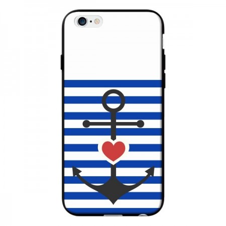 Coque Mariniere Encre Marin Coeur pour iPhone 6 - Jonathan Perez