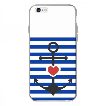 Coque Mariniere Encre Marin Coeur pour iPhone 6 - Jonathan Perez