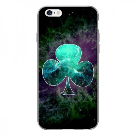 Coque Nebula Club Trèfle Galaxie pour iPhone 6 - Jonathan Perez Coque Nebula Club Trèfle Galaxie pour iPhone 6 - Jonathan Perez