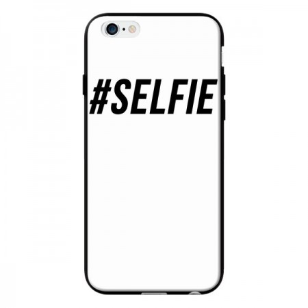 Coque Hashtag Selfie Noir Vertical pour iPhone 6 - Jonathan Perez Coque Hashtag Selfie Noir Vertical pour iPhone 6 - Jonathan Perez