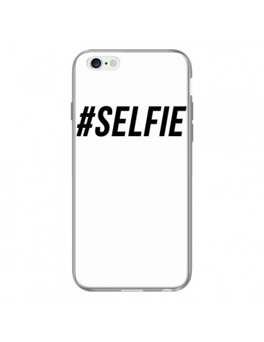 Coque Hashtag Selfie Noir Vertical pour iPhone 6 - Jonathan Perez