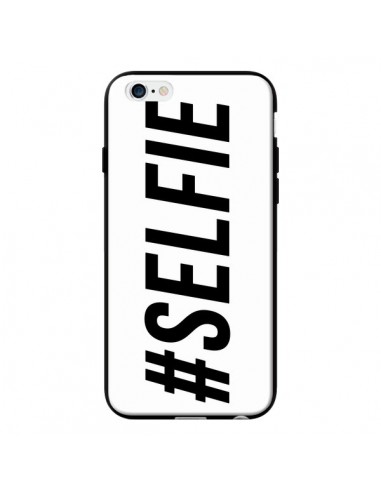 Coque Hashtag Selfie Noir Horizontal pour iPhone 6 - Jonathan Perez