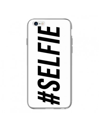 Coque Hashtag Selfie Noir Horizontal pour iPhone 6 - Jonathan Perez