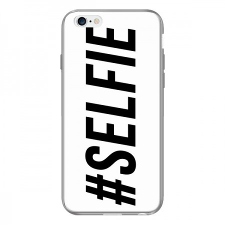 Coque Hashtag Selfie Noir Horizontal pour iPhone 6 - Jonathan Perez
