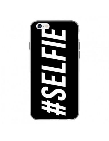 Coque Hashtag Selfie Blanc Horizontal pour iPhone 6 - Jonathan Perez