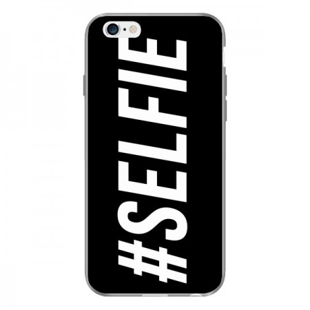 Coque Hashtag Selfie Blanc Horizontal pour iPhone 6 - Jonathan Perez Coque Hashtag Selfie Blanc Horizontal pour iPhone 6 - Jonathan Perez