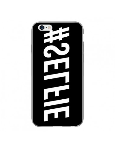 Coque Hashtag Selfie Blanc Inversé Horizontal pour iPhone 6 - Jonathan Perez