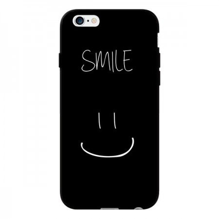 Coque Smile Souriez Noir pour iPhone 6 - Jonathan Perez Coque Smile Souriez Noir pour iPhone 6 - Jonathan Perez