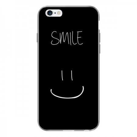 Coque Smile Souriez Noir pour iPhone 6 - Jonathan Perez Coque Smile Souriez Noir pour iPhone 6 - Jonathan Perez