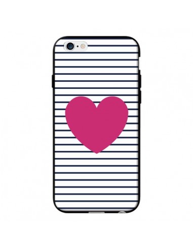 Coque Coeur Traits Marin pour iPhone 6 - Jonathan Perez