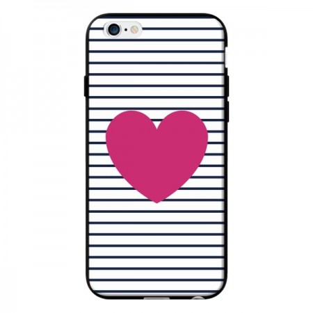 Coque Coeur Traits Marin pour iPhone 6 - Jonathan Perez