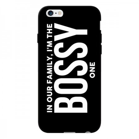 Coque In our family i'm the Bossy one pour iPhone 6 - Jonathan Perez Coque In our family i'm the Bossy one pour iPhone 6 - Jonathan Perez