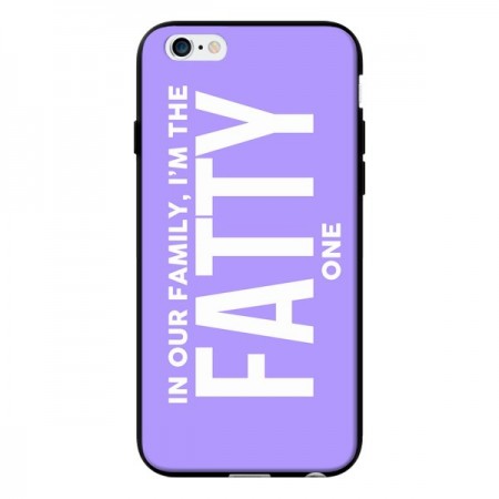 Coque In our family i'm the Fatty one pour iPhone 6 - Jonathan Perez Coque In our family i'm the Fatty one pour iPhone 6 - Jonathan Perez