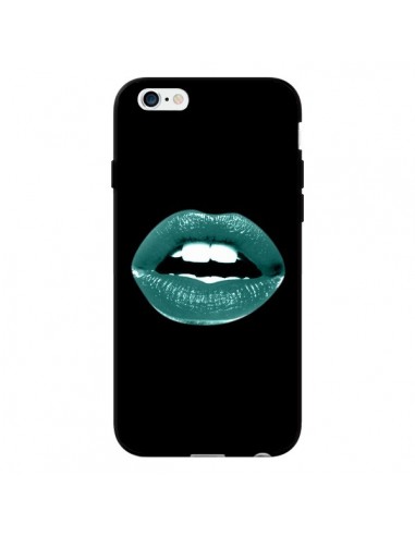 Coque Lèvres Bleues pour iPhone 6 - Jonathan Perez