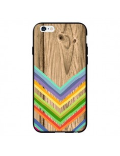 Coque Tribal Azteque Bois Wood pour iPhone 6 - Jonathan Perez