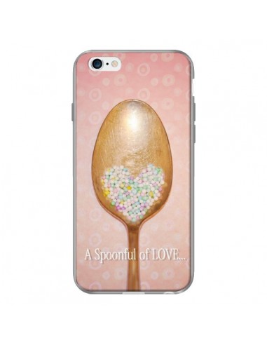 Coque Cuillère Love pour iPhone 6 - Lisa Argyropoulos