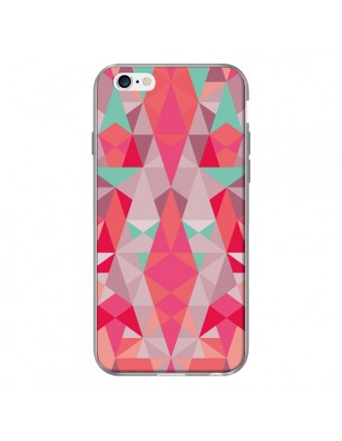 Coque Azteque Rouge pour iPhone 6 - Leandro Pita