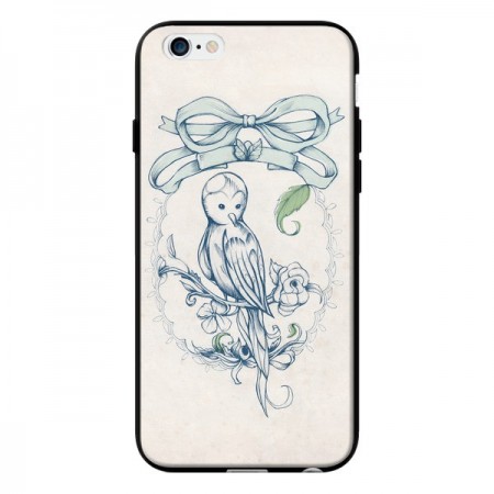 Coque Bird Oiseau Mignon Vintage pour iPhone 6 - Lassana