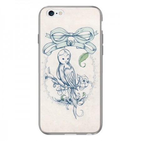 Coque Bird Oiseau Mignon Vintage pour iPhone 6 - Lassana