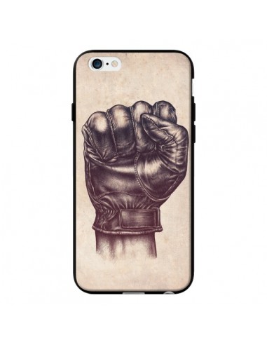 Coque Fight Poing Cuir pour iPhone 6 - Lassana
