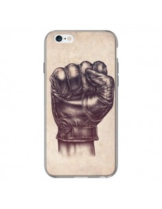 Coque Fight Poing Cuir pour iPhone 6 - Lassana 2